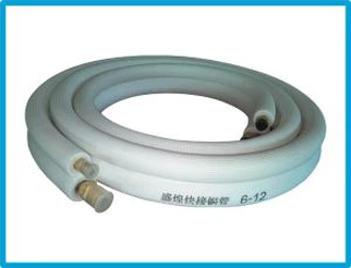 Connexion double pour tuyau de cuivre CA