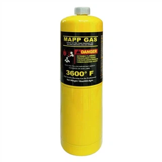 Brasage avec une bouteille de gaz Mapp à haute température d'allumage de 16 oz de bonne qualité à vendre